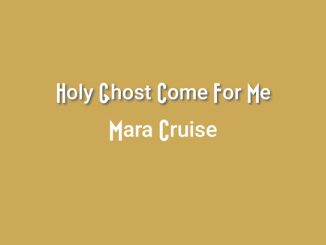 Dj Bentoa – Holy Ghost Come For Me (Mara Cruise)