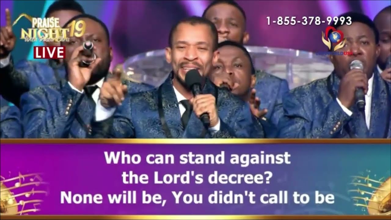 LOVEWORLD SINGERS – WHAT YOU SAY IS FINAL